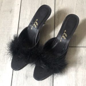 Ellie heels, size 10 (fits like 9 1/2) , worn once